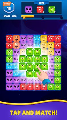 Toon puzzle blast match 3 game - Screenshot 2