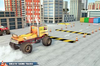 Monster Truck Parking Dirt Sim - Screenshot 2