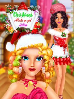 Christmas Princess Makeup Game - Screenshot 3