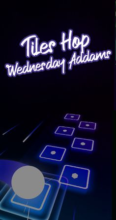 Tiles Hop: Wednesday Addams - Screenshot 1