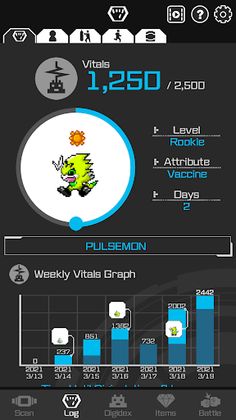 Digimon Vital Bracelet Lab - Screenshot 2