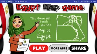 Egypt Map Puzzle Game - Screenshot 1