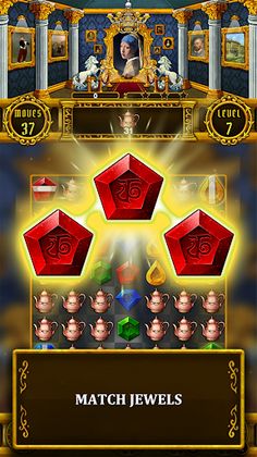 Mystery Art Gallery: Match 3 - Screenshot 1