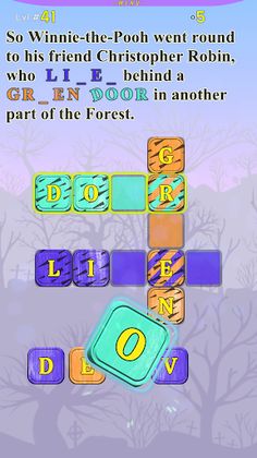 Winnie The Bear Crossword - Screenshot 4