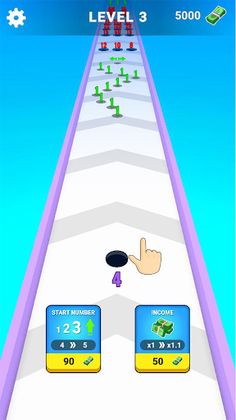 Hole Number Run - Screenshot 2