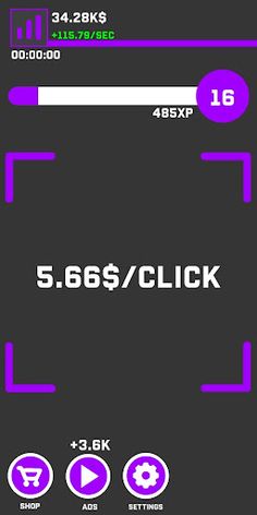 Clicker Mining - idle mine - Screenshot 1