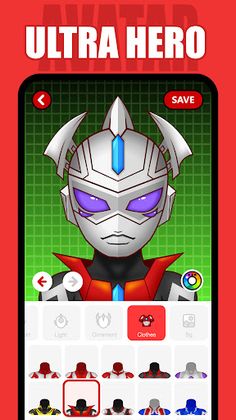 UltraHero Avatar Maker - Screenshot 4