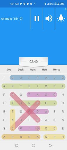 FoG Brain Word Search - Screenshot 4