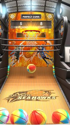 Flick Basketball 3D - Screenshot 2