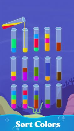 Help Fish : Water Color Sort - Screenshot 2