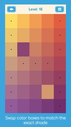 Tinge - Hue Color Puzzle - Screenshot 1
