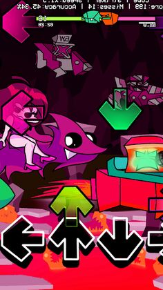 FNF Geometricky Dashin Mod V2 - Screenshot 3