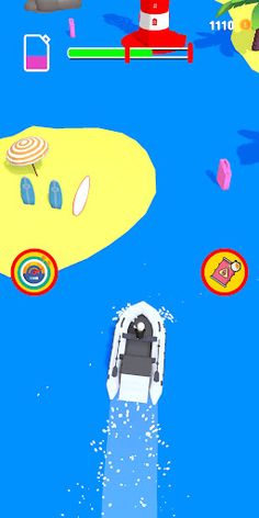 Boat Chase - Racing Game - Screenshot 4