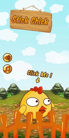 Stick Chick - Challenge game - Screenshot 1