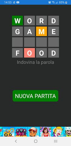 Word Game Food - Screenshot 1