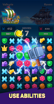 Pirates & Puzzles 2: Match 3 - Screenshot 2