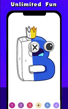 Alphabet Color By Number - Screenshot 4