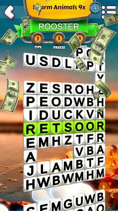 Falling words & Scroll letters - Screenshot 2