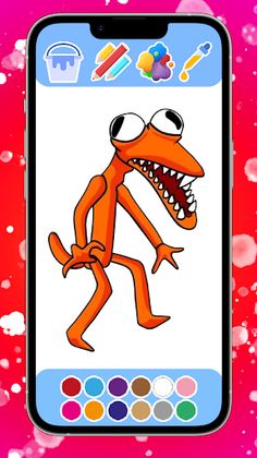 Rainbow Friends Coloring Book - Screenshot 4