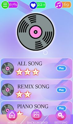Pink Venom Piano Tiles - Screenshot 1