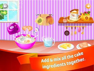 Sweet Cake Maker Baking Game - Screenshot 1