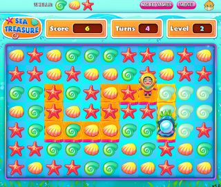 Sea treasure Match3 game - Screenshot 3