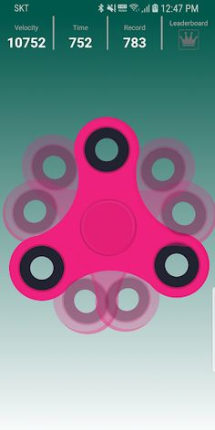 Haptic Fidget Spinner - Screenshot 1