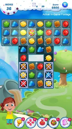 Gummy Candy - Match 3 Game - Screenshot 2