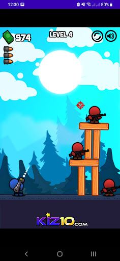 Bazooka Shooting Man - Screenshot 1