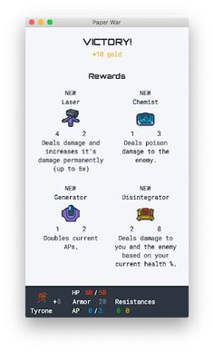 Paper War: Roguelike turn-base - Screenshot 2