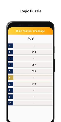 Blind Number Challenge - Screenshot 3