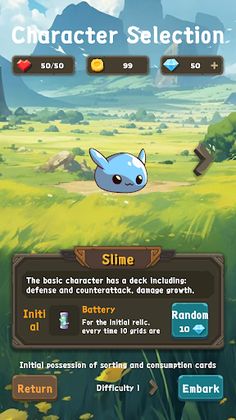 Slime Link : Card - Screenshot 4