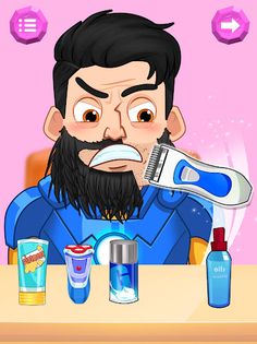 Superhero Shave: Shaving Games - Screenshot 3