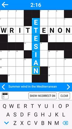 Crosswords 2023 - Screenshot 3