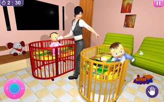 Real Twins Baby Simulator 3D - Screenshot 2