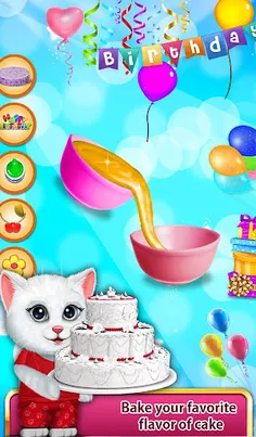 Kitty Birthday Party Games - Screenshot 2