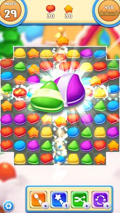 Cookie Macaron Pop : Match 3 - Screenshot 3