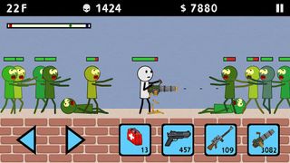 Stickman and Gun 3: Zombie Sho - Screenshot 1