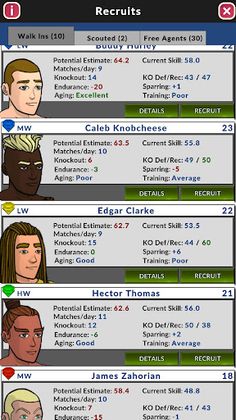 Ultimate Boxing Manager - Screenshot 2