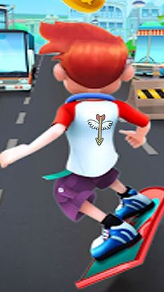 Jack Runner Hoverboards Rush - Screenshot 1