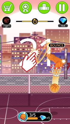 Basketball serial shooter - Screenshot 2