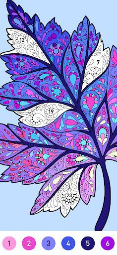 Mandala Pattern Coloring Game - Screenshot 4