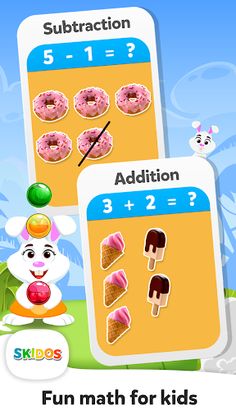 Math Games for Kids:Bubblegame - Screenshot 1