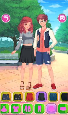 high school couple dress up - Screenshot 3
