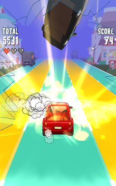 Drive the car - escape the pol - Screenshot 3