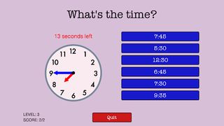 QS Clocks - Learn to tell time - Screenshot 3