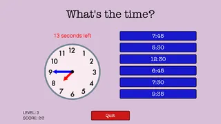 QS Clocks - Learn to tell time - Screenshot 3