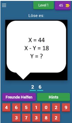 Deutsches Mathematik-Quiz - Screenshot 1