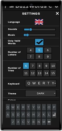BuzzWords - Screenshot 2