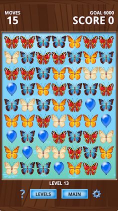 Butterfly Playtime Match 3 - Screenshot 2